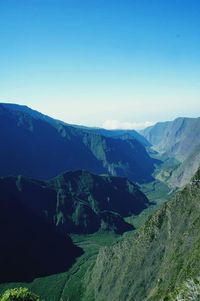 Scenic view of mountains