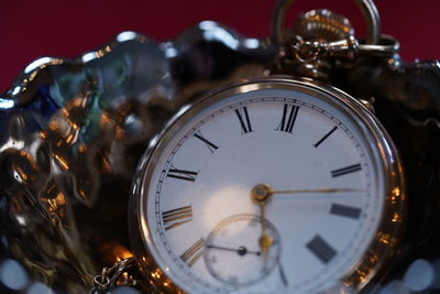 Close-up of clock