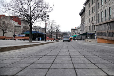 View of city street