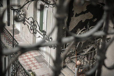 Close-up of chainlink fence