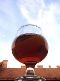 Low angle view of building against sky