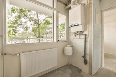 Interior of bathroom