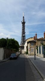 View of built structures against the sky