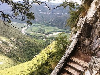 Aerial view of landscape