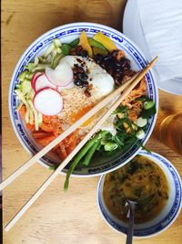 Close-up of food in bowl