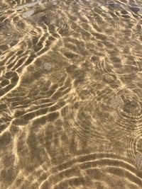 Full frame shot of rippled water