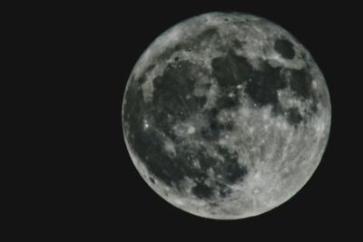 Scenic view of moon at night