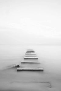 Stepping stones at sea 