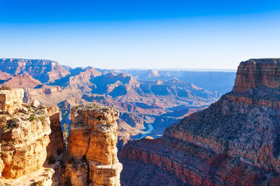 Scenic view of mountain against sky