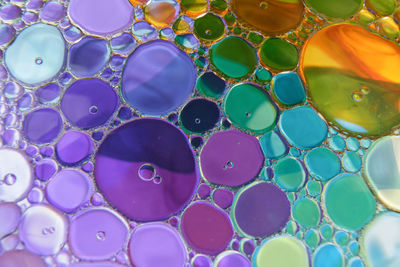 Full frame shot of multi colored drinking straws