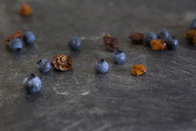 Close-up of food on table