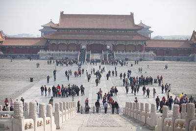 View of forbidden city