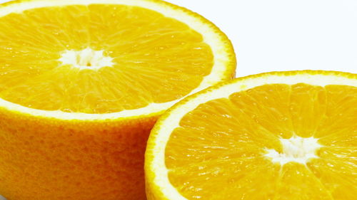 Close-up of orange slice