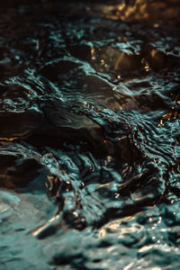 Full frame shot of rippled water