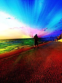 horizon over water