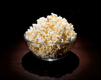 Close-up of ice cream in bowl