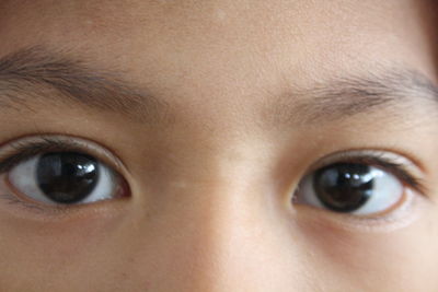 Close-up portrait of boy