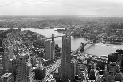 Aerial view of cityscape