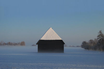 Built structure against clear sky