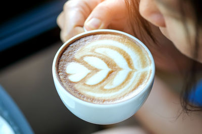 Close-up of coffee cup