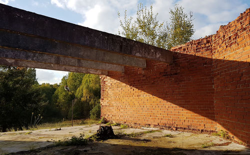 Bridge against sky