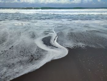 Aerial view of beach