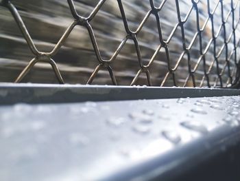 Full frame shot of chainlink fence