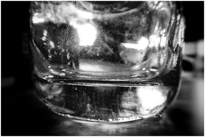 Close-up of drink in glass