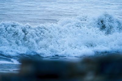 Full frame shot of sea waves