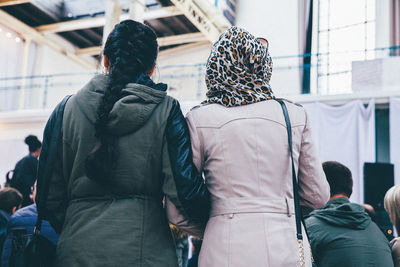 Man looking at camera