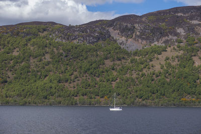 Loch ness in the scottish highlands, uk