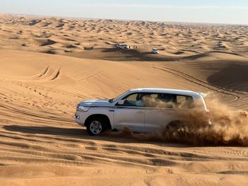 Scenic view of desert