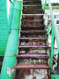 Low angle view of old building