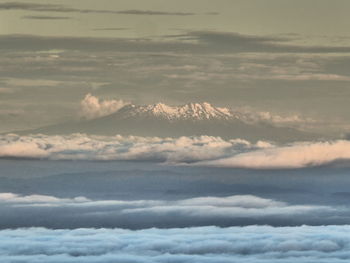 Low angle view of clouds in sky