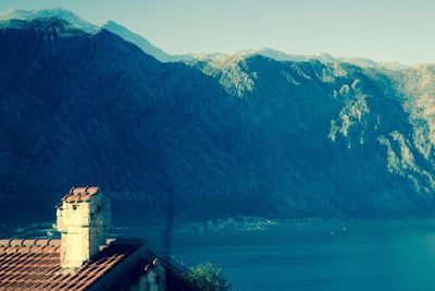 View of mountain against sky