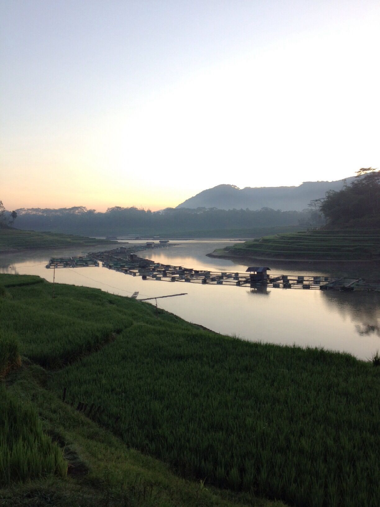 Waduk Saguling Bandung Jawa Barat