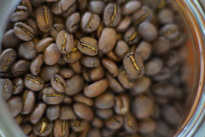 Close-up of coffee beans