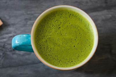 Close-up of coffee on table