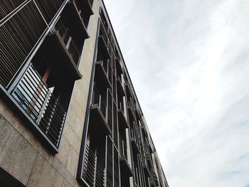 Low angle view of building against sky