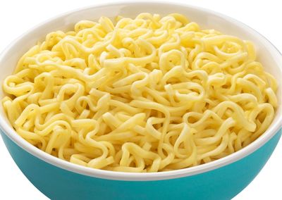 Close-up of pasta in bowl