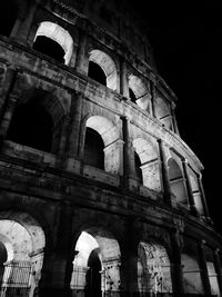 Low angle view of historical building
