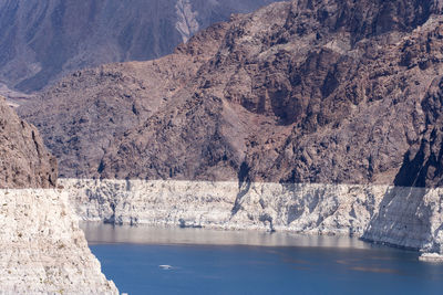 Panoramic view of rock formations