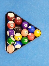 Billiard ball colors