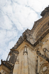 Low angle view of historical building against sky