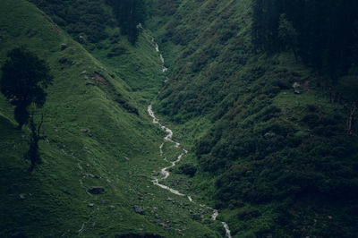 Scenic view of mountains