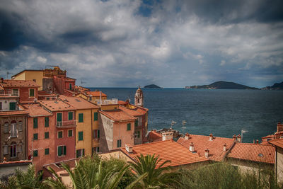 View of city at waterfront