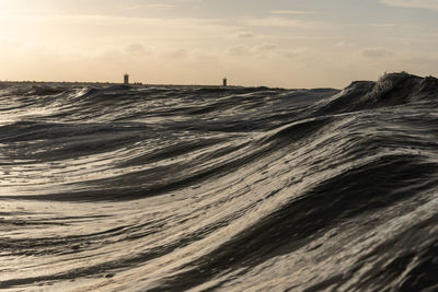 Scenic view of the sea