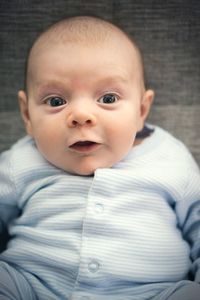 Portrait of cute baby girl