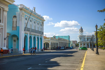 View of buildings in city