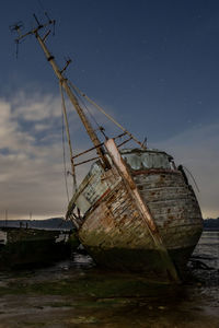 Boat ruins